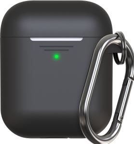 Keybudz Elevate Keychain - Silicone protective cover for AirPods (Headphone sleeve)