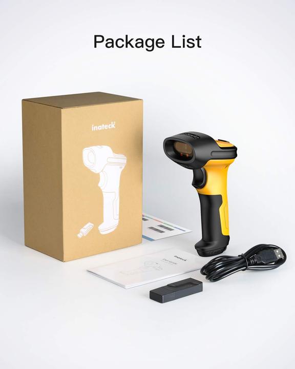 Produktbild Inateck Wireless Barcode Scanner (1D-Barcodes)