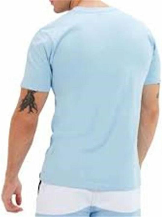 Actual product image Ellesse Herren Kurzarm-T-Shirt Aprel Türkis (S)