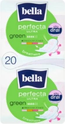 Produktbild Bella Perfecta Ultra Green Damenbinden, 20 Stück (20 x)
