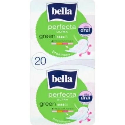 Bella, Assorbenti, Perfecta Ultra Green Damenbinden, 20 Stück (20x)