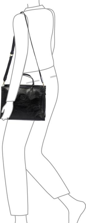 Produktbild Brics Volterra Shopper Tasche S Leder 35 cm Laptopfach (12 l)