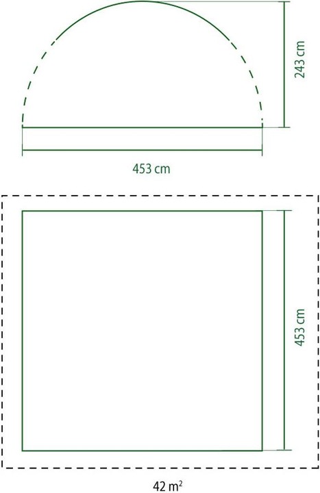 Actual product image Coleman Event Dome XL (450 cm, 450 cm)