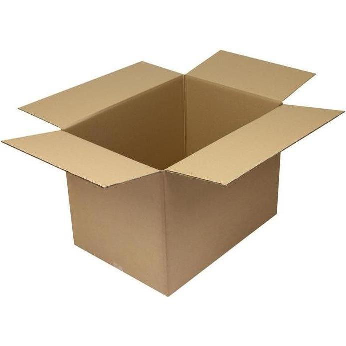 Transpak, Cartone + Scatola di spedizione, Cartone pieghevole a 2 pareti dimensioni 700x500x500mm qualità 2.30BC marrone marrone (15x)