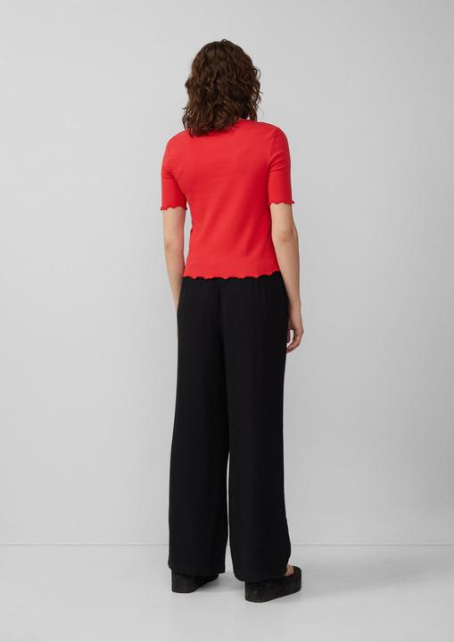 Produktbild S.Oliver Hose Leinenmixhose mit Gummizug und weitem Bein (W32/L32)