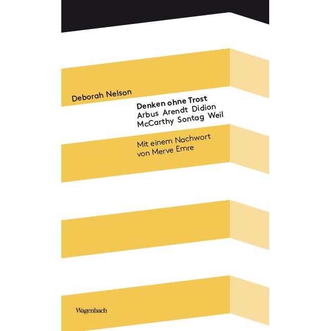 Denken ohne Trost, Fachbücher von Deborah Nelson