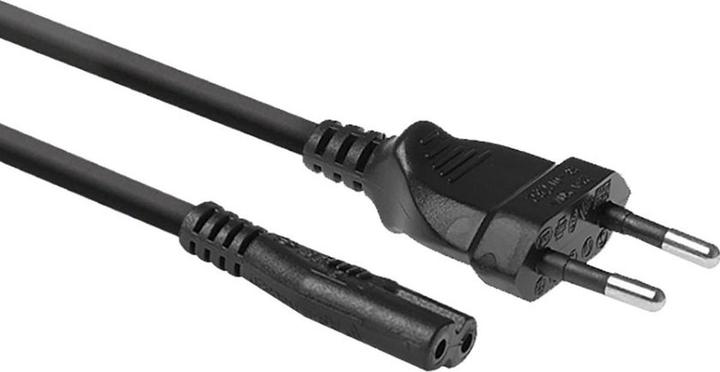 Produktbild ACT Powercord Euro male - C7 female black 1.5 m (1.50 m)
