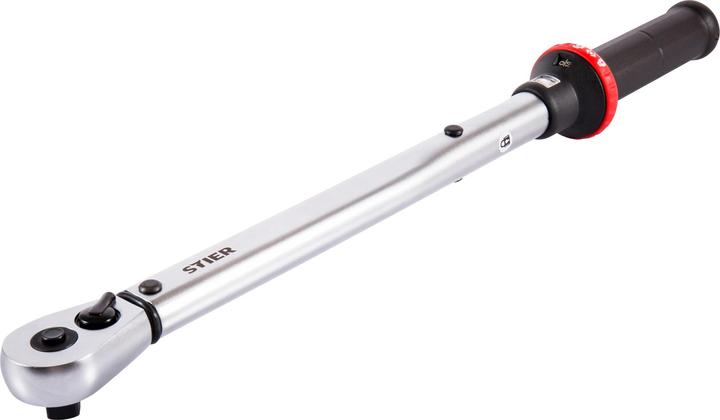 Stier Clé dynamométrique avec cliquet réversible 1/2", 20-100 Nm (1/2", 20 Nm, 100 Nm)