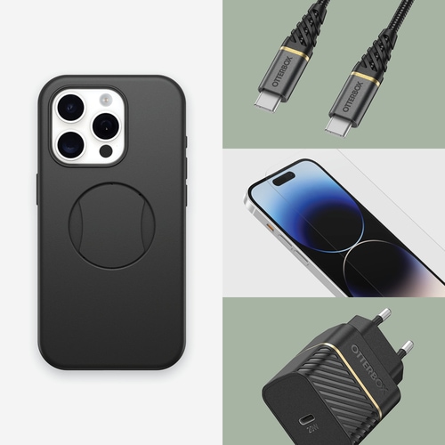 Actual product image OtterBox OtterGrip Symmetry mit MagSafe (Apple iPhone 15 Pro)