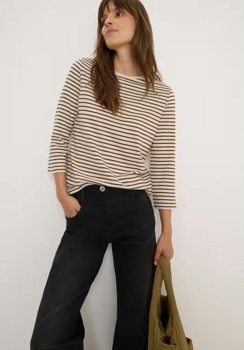 Immagine prodotto Cecil T-shirt a righe donna con scollo a barca (M)