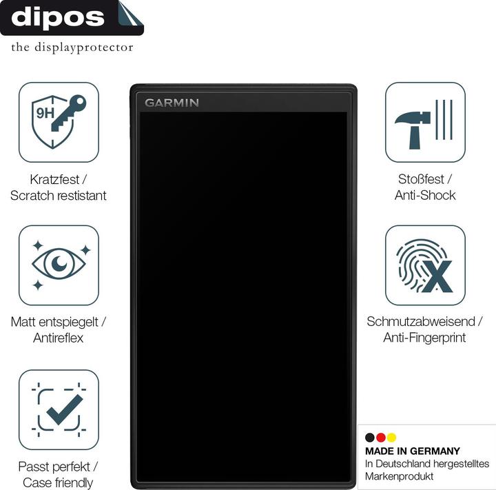 Actual product image Dipos Anti-Shock Screen Protector Matte