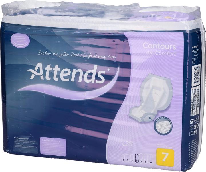 Actual product image Attends 7 Air Comf insert (28 x)