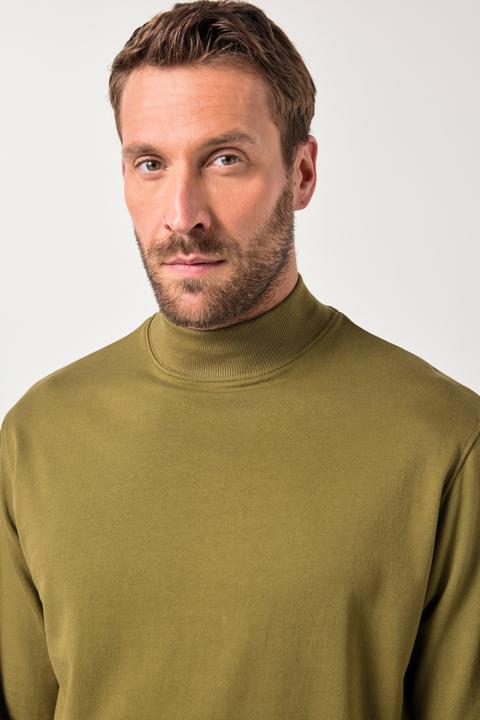 Produktbild JP1880 Sweatshirt, Stehkragen, glatter Sweat (3XL)