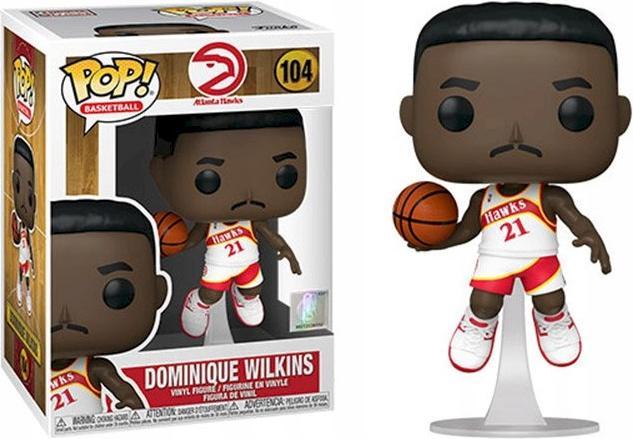 Image du produit Funko POP! - NBA Legends: Dominique Wilkins (Hawks Home)