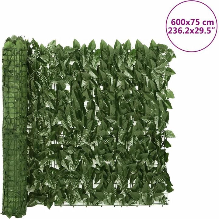 Produktbild vidaXL Balkon-Sichtschutz mit Blättern