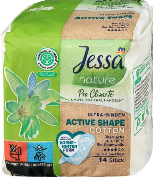 Produktbild dm Jessa Ultra-Binden Nature Active Shape