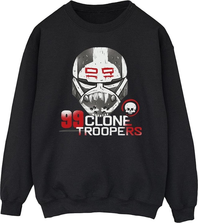 Immagine prodotto Star Wars The Bad Batch 99 Clone Troopers Felpa Uomo (XL)