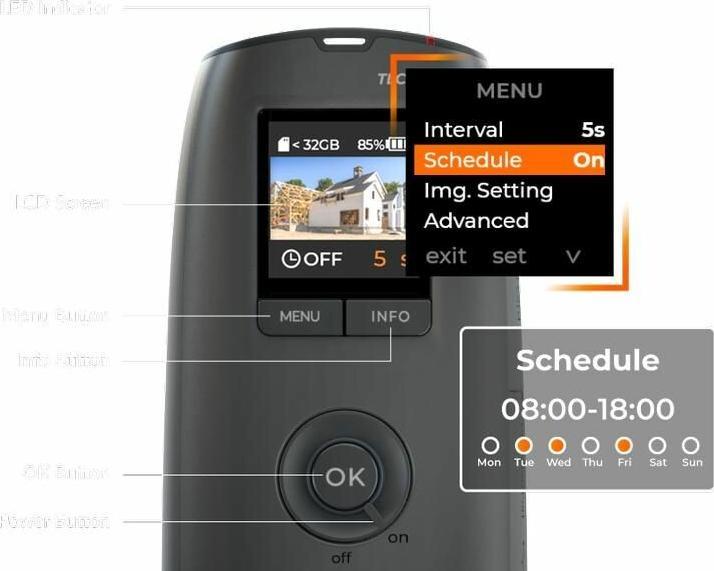 Immagine prodotto Brinno Telecamera Time Lapse TLC300