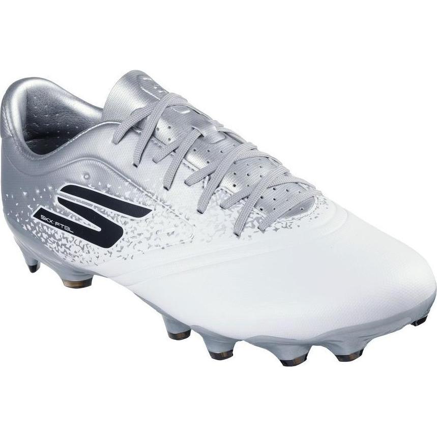 Skechers, Herren, Fussballschuhe, Razor 1.5 Academy FG (44.5), Weiss