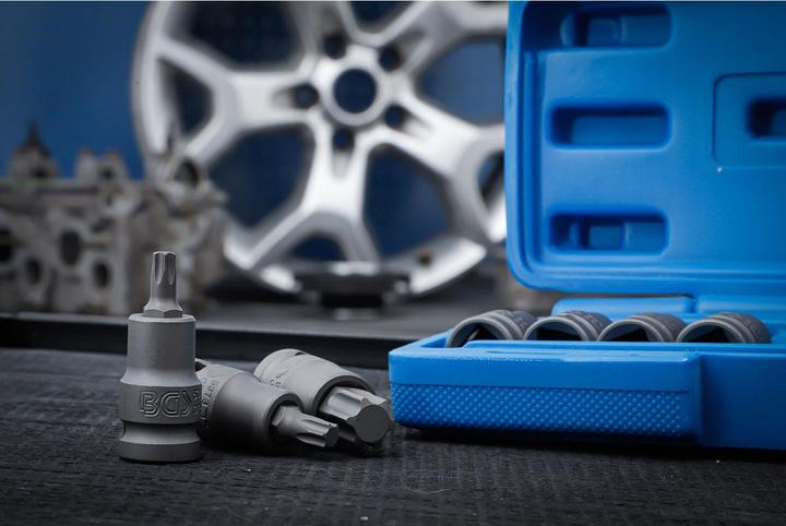 Actual product image BGS Power bit insert set (Hexagon socket TX)