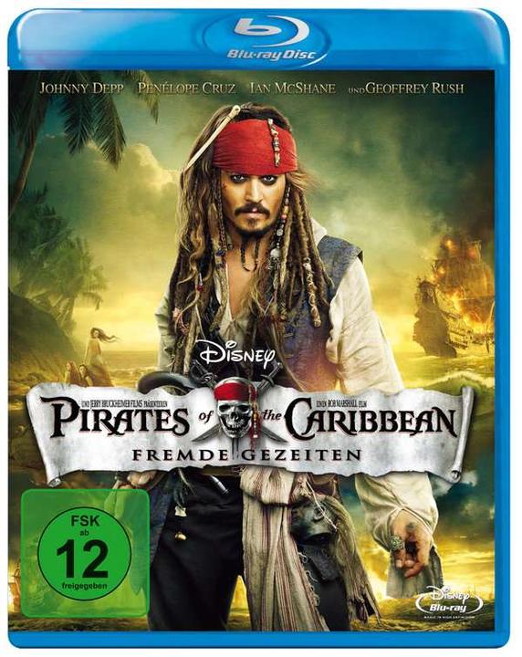 Actual product image Pirates of the Caribbean Stranger Tides (Blu-ray, 2011, German, Turkish, Hindi, English)