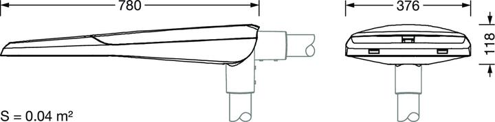 Produktbild Siteco SITE LED-Mastleuchte (IP66)