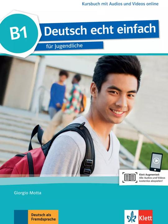 Actual product image Deutsch echt einfach B1. Kursbuch mit Audios und Videos online (German, E. Danuta Machowiak, Giorgio Motta, Ulrike Trebesius-Bensch, Jan Szurmant, 2018)
