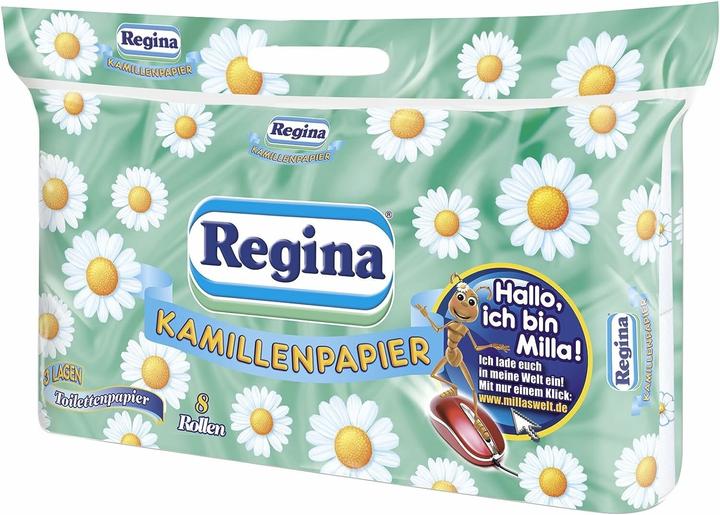 Actual product image Cospharma Toilet paper Regina chamomile 3-ply (8 pcs.)