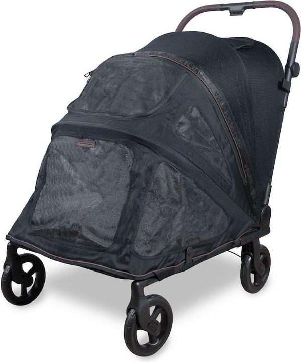 Produktbild WonderFold PFL Pet Large Premium Hundebuggy - Farbe: Jet Black (Hund, Faltbar)