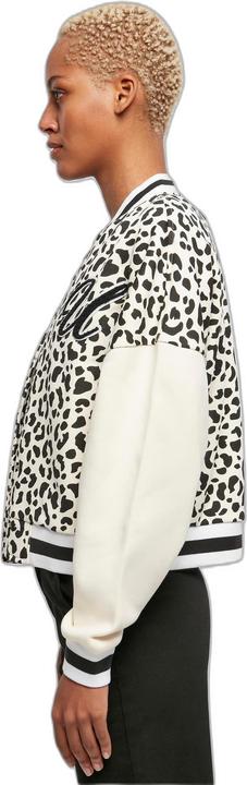 Produktbild Urban Classics Ladies AOP Oversized College Sweat Jacket - 21101 (XL)