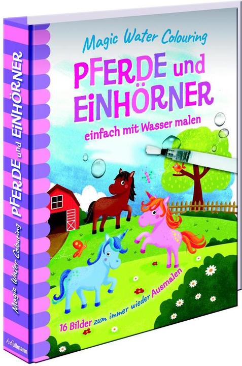 Actual product image Magic Water Colouring - Horses and Unicorns