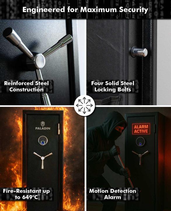 Image du produit Paladin Langwaffenschrank Guardian (148 l)