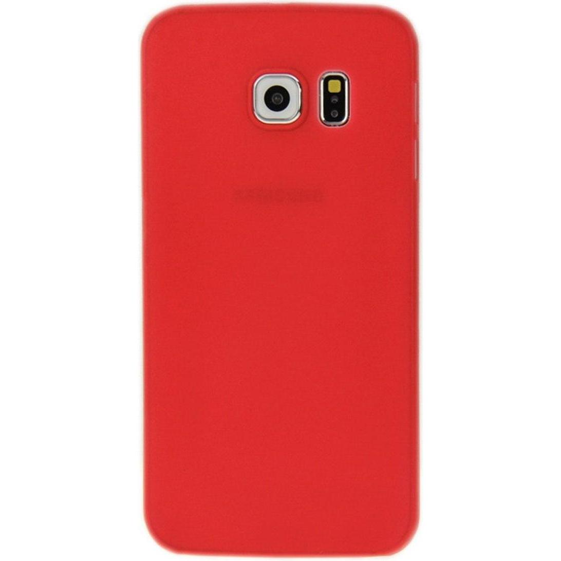 Thumbnail - König Design Schutzhülle Case Ultra Dünn 0,3mm für Handy Samsung Galaxy S6 Edge Rot (Samsung Galaxy S6 Edge), Smartphone...