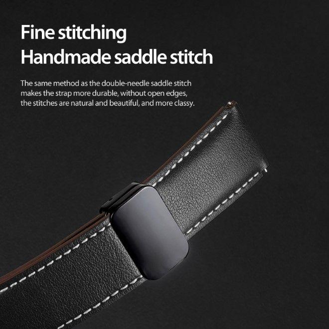 Immagine prodotto Dux Ducis Cinturino in vera pelle della serie YA (22 mm, Vera pelle, Galaxy Watch3 (45mm), Ingranaggio S3 Classic, Gear S3 Frontier)