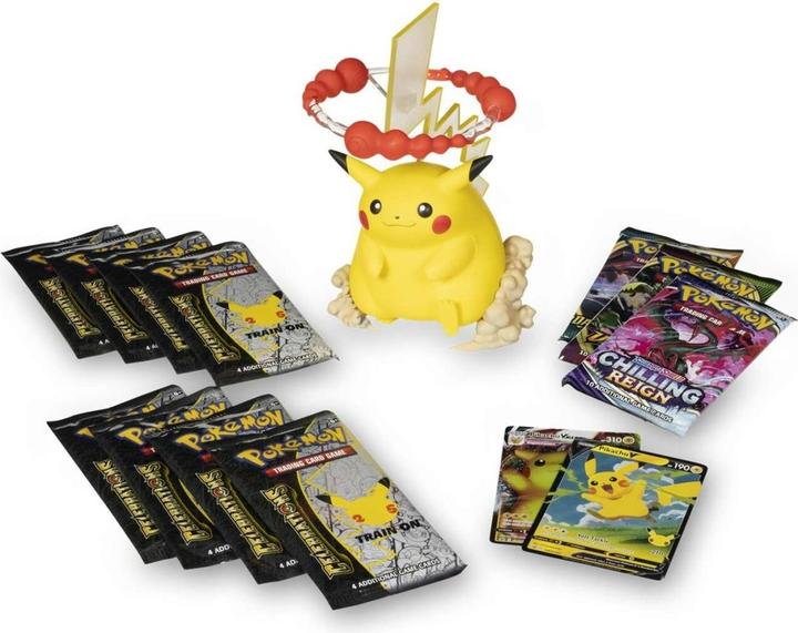 Actual product image Pokémon Celebrations Pikachu Vmax Premium Figure Collection (English, Box Set & Collection)