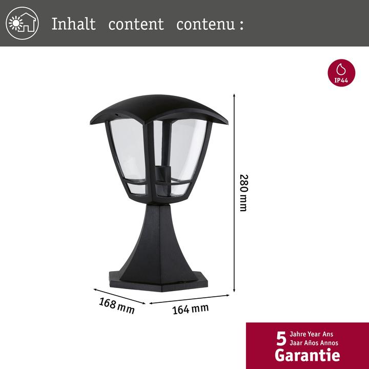 Image du produit Paulmann Classic curved (E27, IP44)