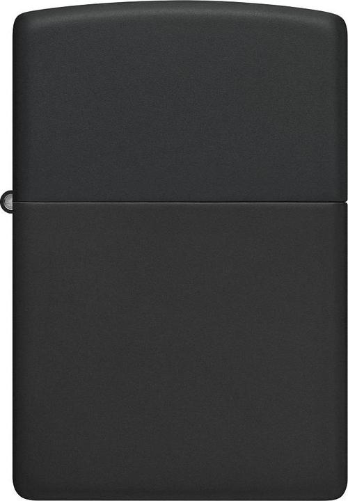 Actual product image Zippo Media Chrome Black Matte