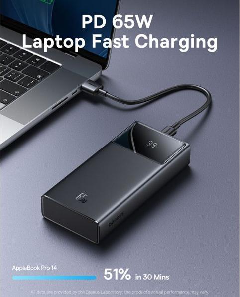 Image du produit Baseus Star-Lord (20000 mAh, 65 W, 74 Wh)