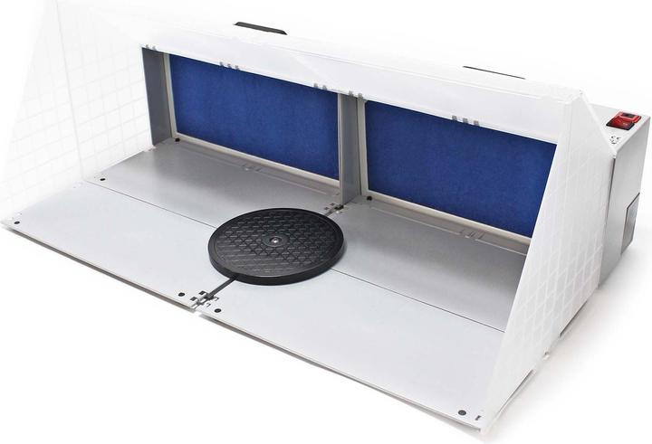 Wiltec Airbrush Double Suction Unit 420 6 m³/min Filter Overspray