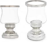 Giftdecor portacandele a coppa d'argento