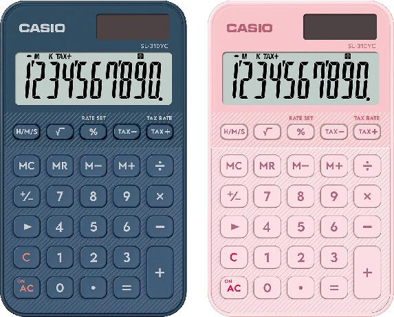 Actual product image Casio SL-310YC-NY nachtblau (Batteries, Solar cells)