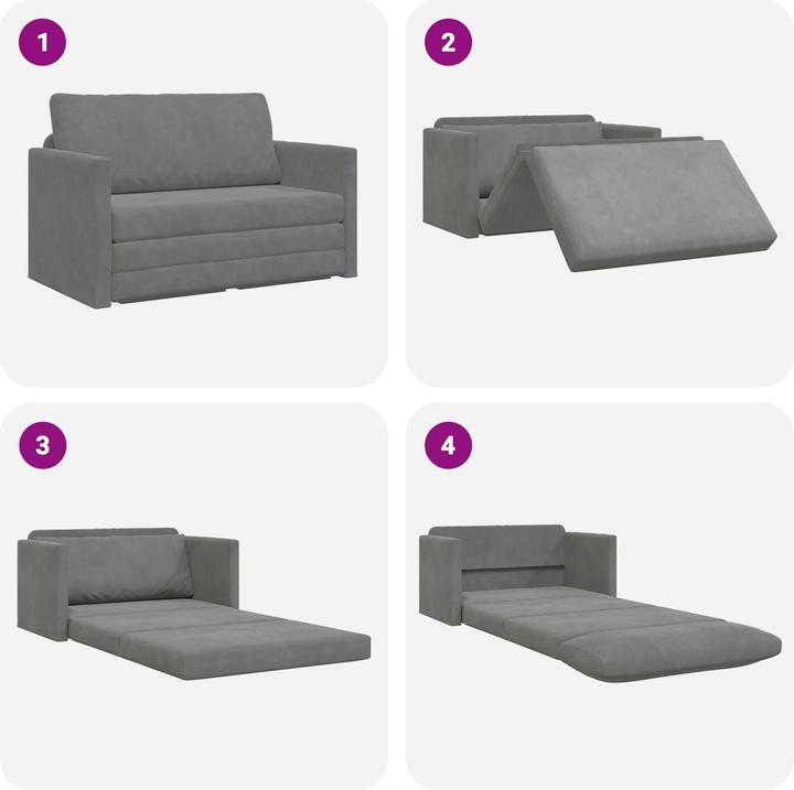 Produktbild vidaXL Moderner Schlafsofa