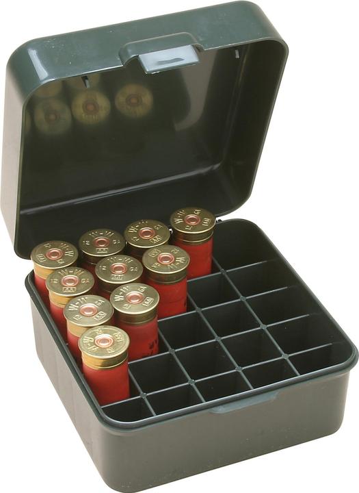 Produktbild MTM Case-Guard Shotshell Box 25 Round Flip-Top 12 20 Gauge up to 3", Forest Green