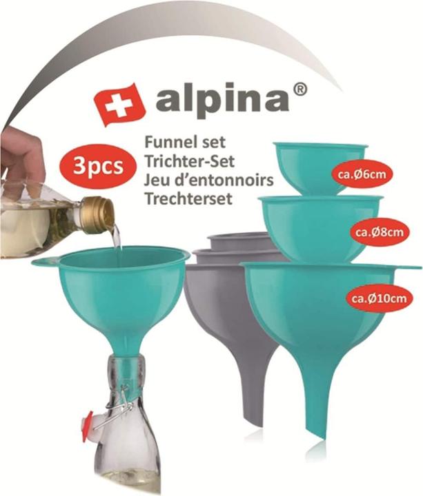 Actual product image alpina Funnel set 3pc 2as