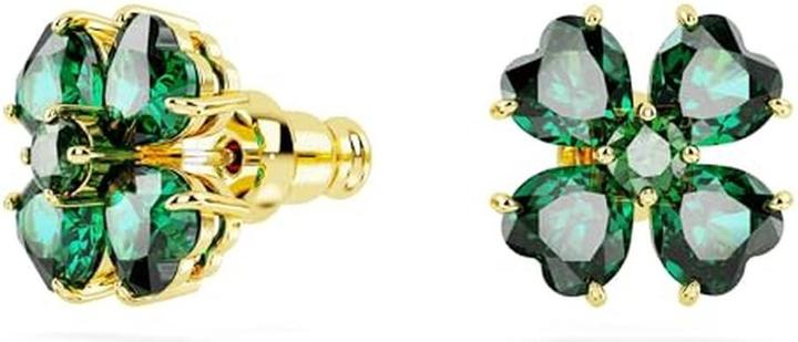Produktbild Swarovski Idyllia Ohrstecker Glücksklee Grün Gold (Metall)