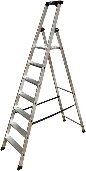 Immagine prodotto Krause Scaletta MONTO Solido alluminio 7 gradini, H: 230.0 cm (Scala doppia, 230 cm)