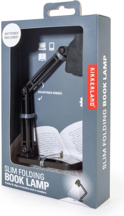 Produktbild Kikkerland Slim Folding Book Lamp