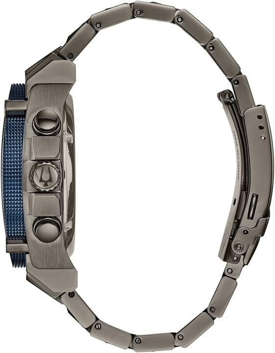 Image du produit Bulova Chronographe à quartz haute précision avec calendrier et étanche (Chronographe, 45 mm)