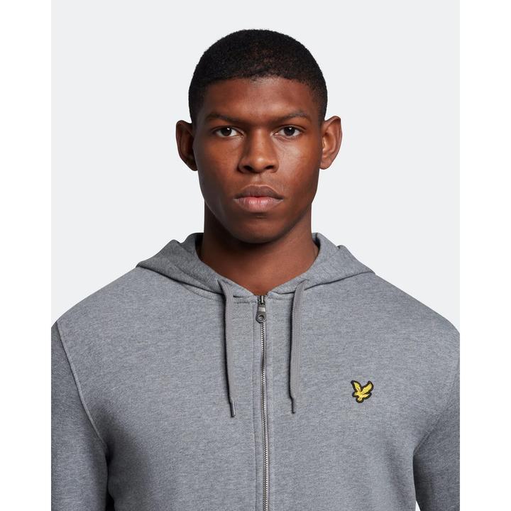 Actual product image Lyle and Scott Zip Through Hooded Jacket Men (L)