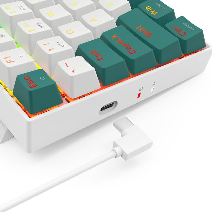 Actual product image Redragon K678WG-RGB-PRO Singed (Eng. Int., Cable, Wireless)